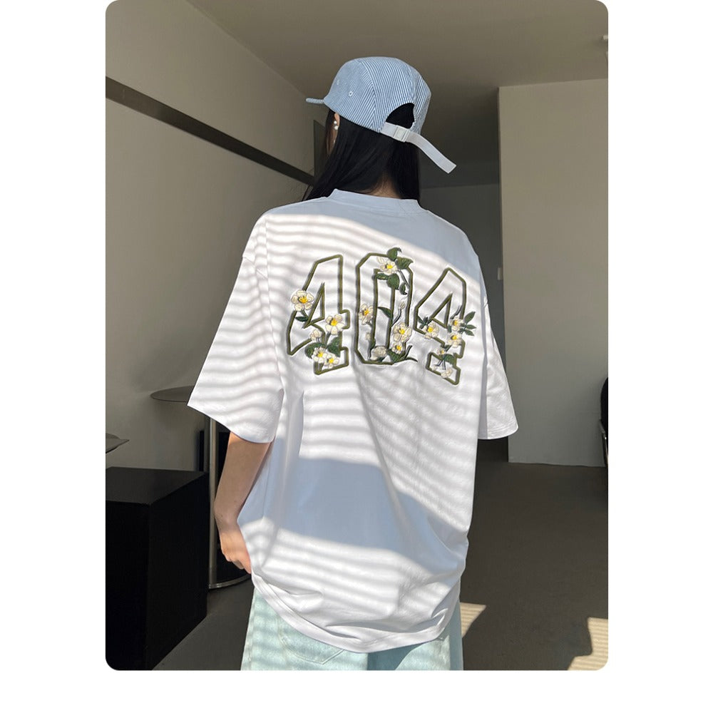 Street Philanthropist Jasmine Floral Print T-Shirt Short Sleeve