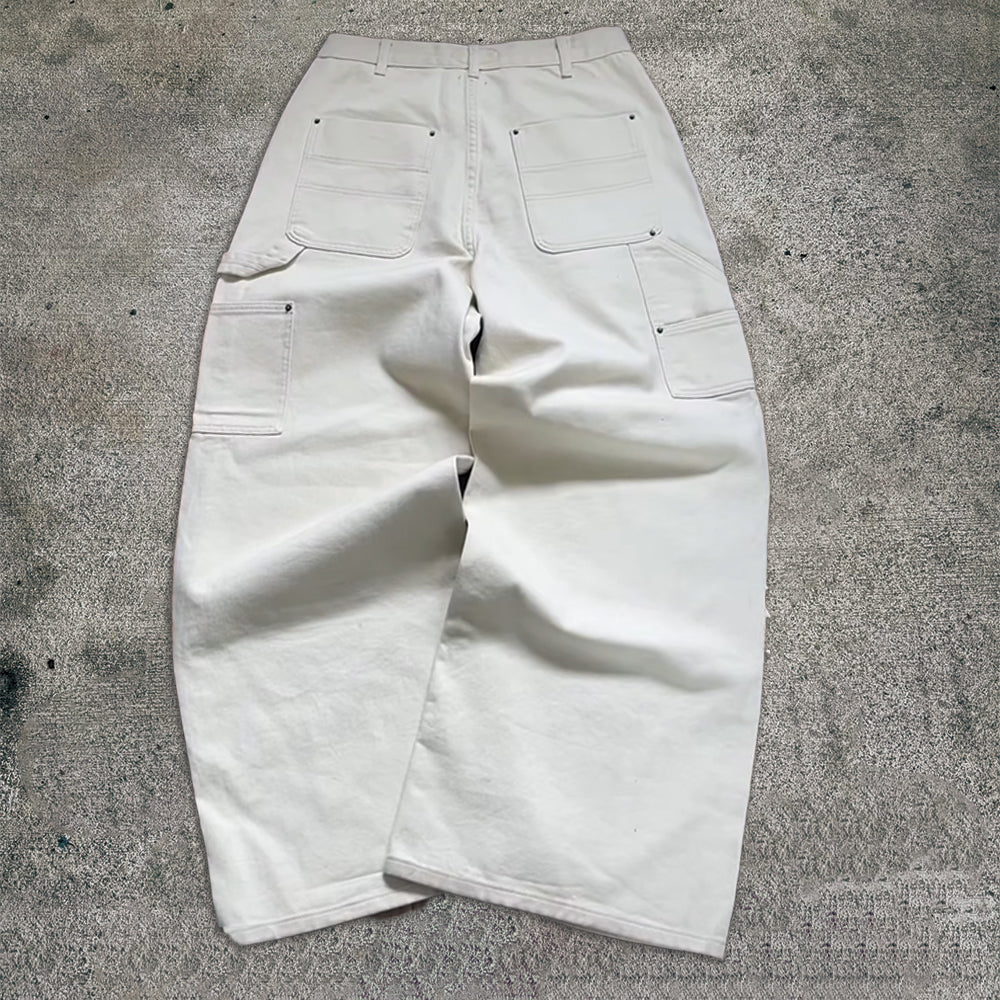 BAGGOUT Cigarette Embroidery Jeans
