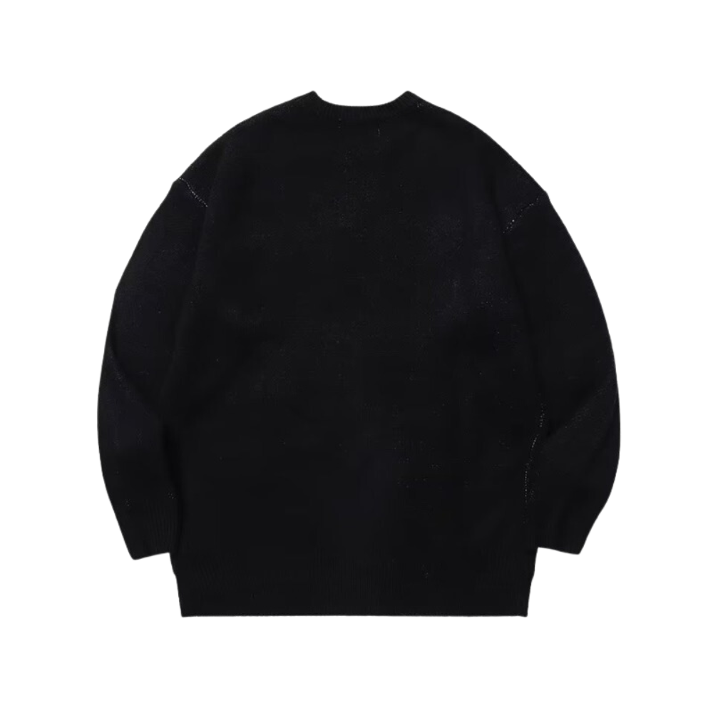 OOC' High Street Vintage Jacquard Spider Knit Sweater