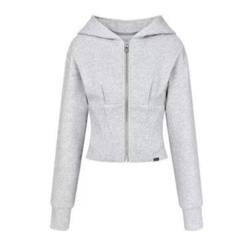 Women's Solid Color Halter Hoodie