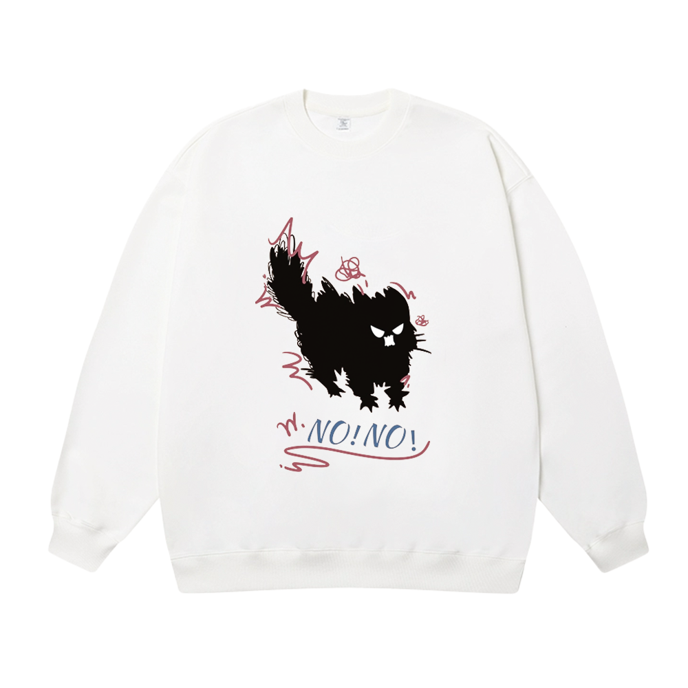 Frightened Cat Sweatshirt