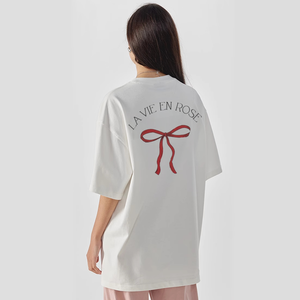 Women's Bow Reversible Print T-Shirt