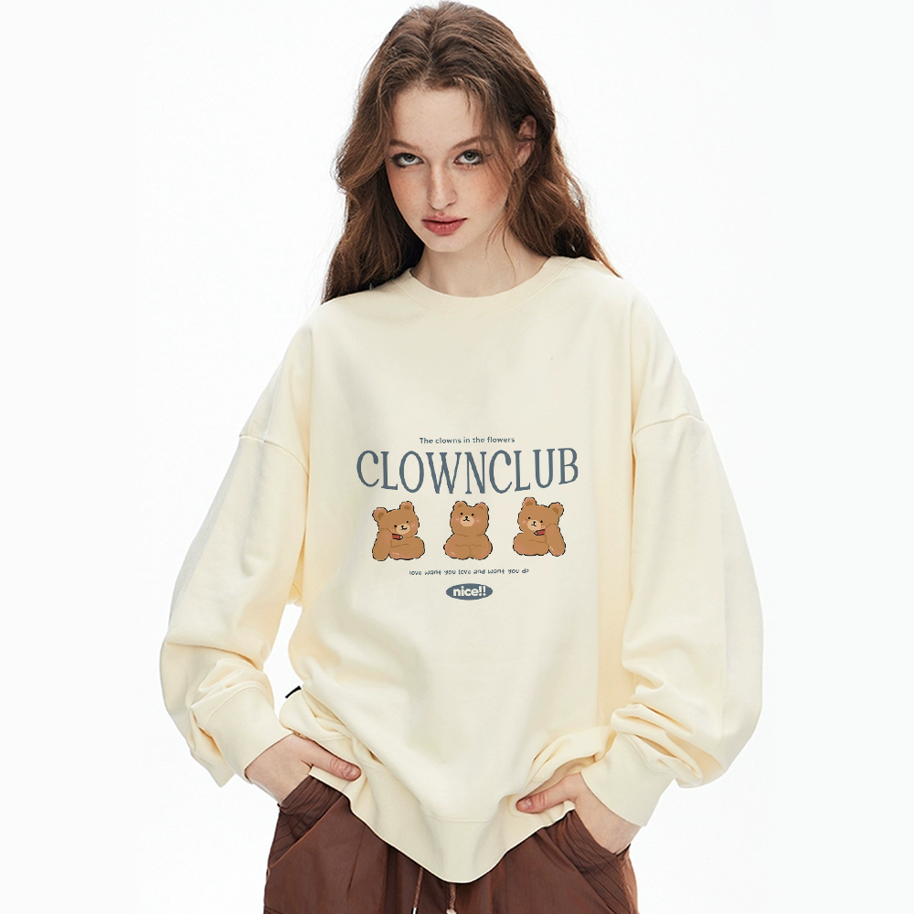 Clown Club Three Bears Sweatshirt