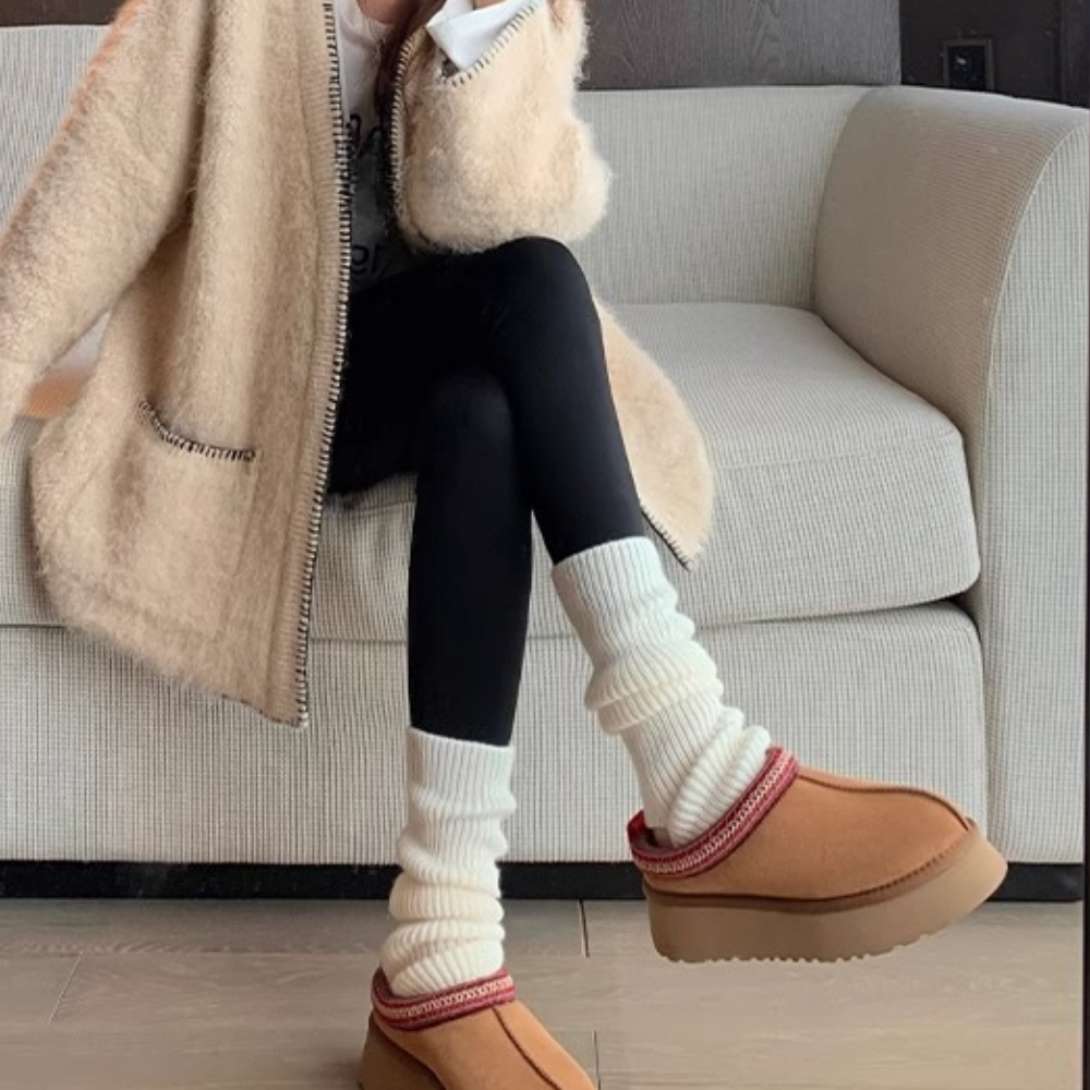 Retro Maillard Snow Boots