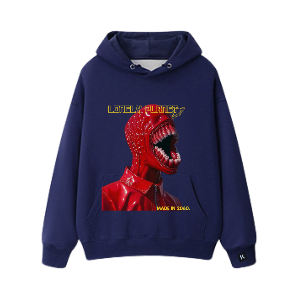 LONELY PLANET Scram Monster 'Bloody Mouth‘Hoodie