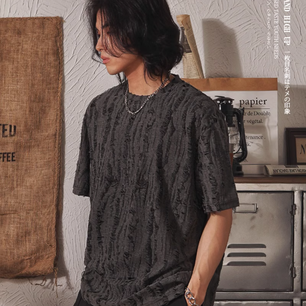 Japanese Ripped T-shirt