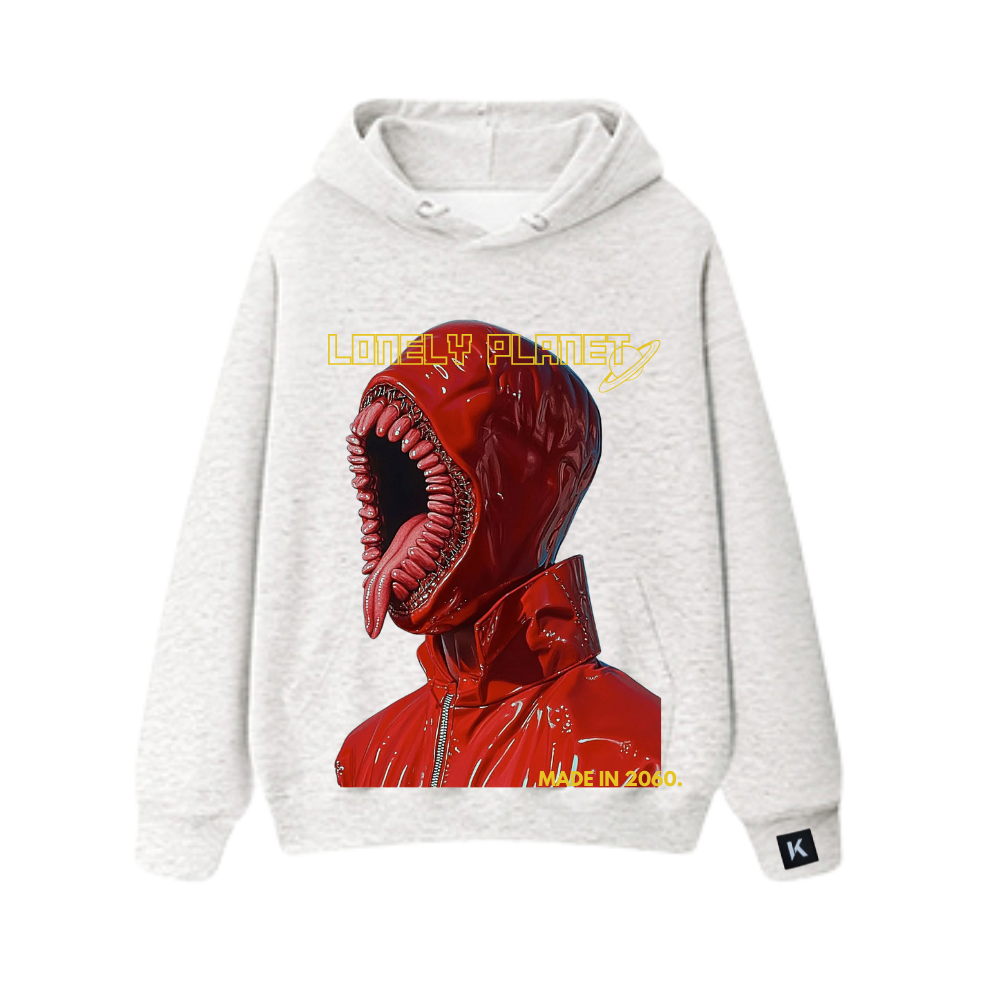 LONELY PLANET Scram Monster 'Tongue Man‘Hoodie