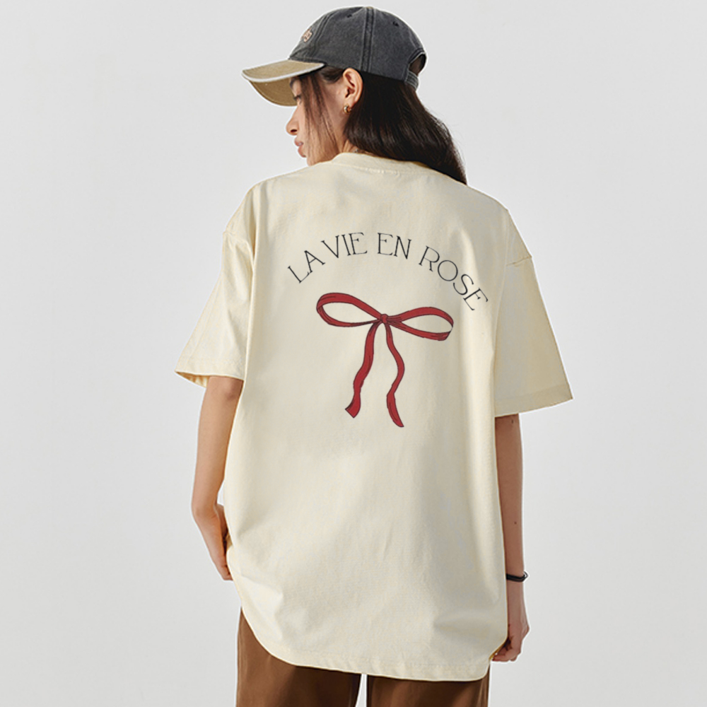 Women's Bow Reversible Print T-Shirt