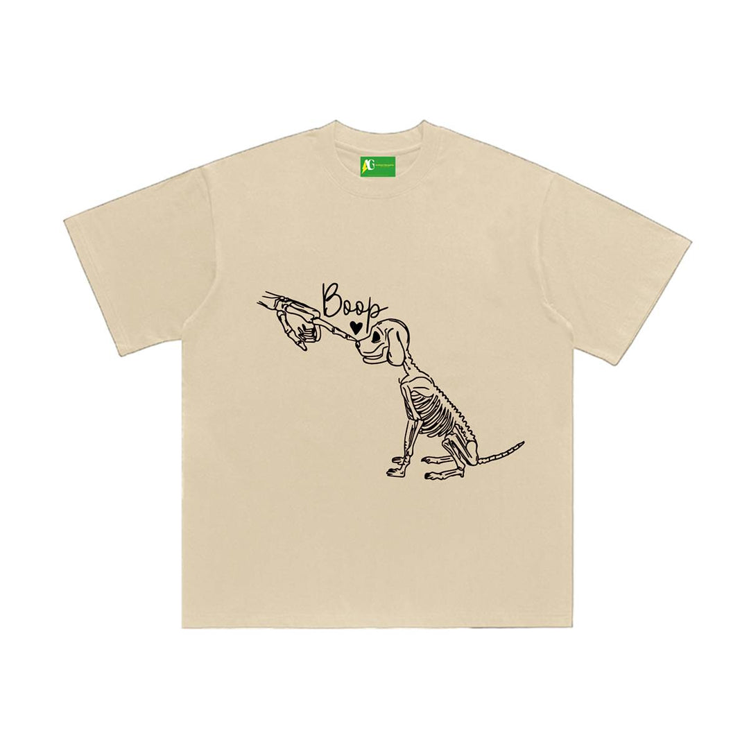 AG Skeleton Dog T-shirt