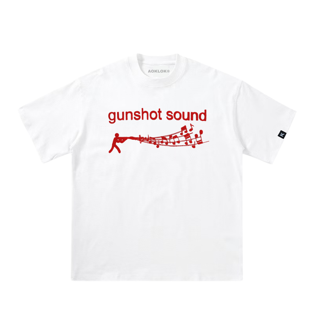 Unseen Echoes GUNSHOT SYMPHONY T-Shirt