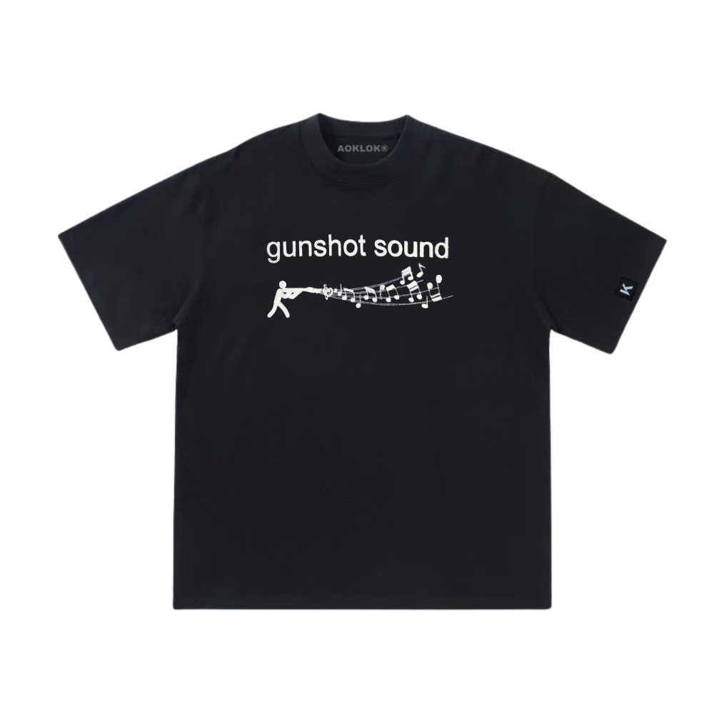 Unseen Echoes GUNSHOT SYMPHONY T-Shirt