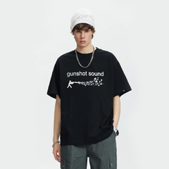 Unseen Echoes GUNSHOT SYMPHONY T-Shirt Details