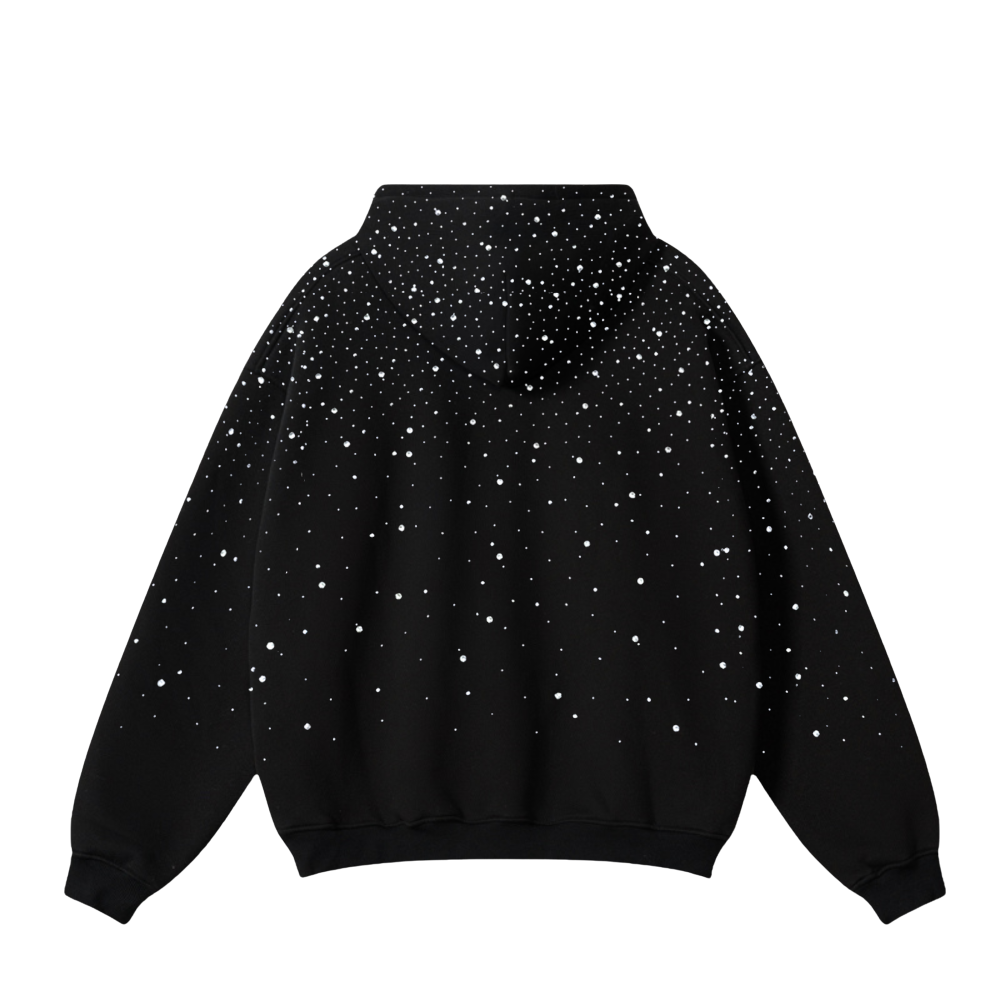 LoopStone Luxury® Starfall Rhinestone Silver Night
