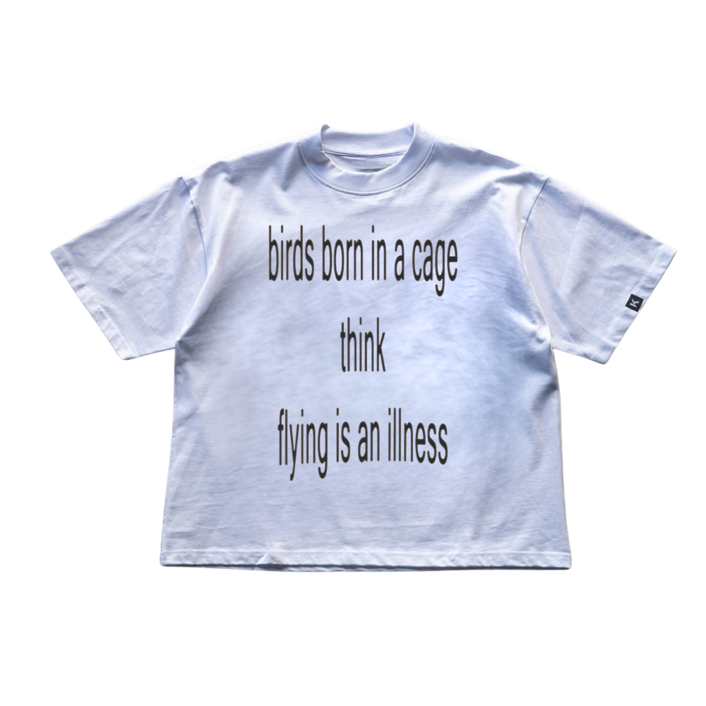 Unseen Echoes Free Minds Don’t Belong in Cages T-Shirt