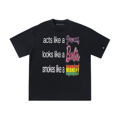 Unseen Echoes Princess Barbie Marley Energy Tee Details