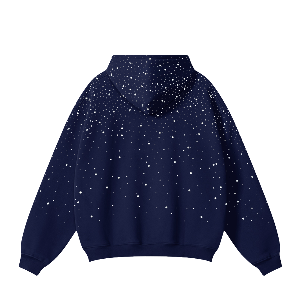 LoopStone Luxury® Starfall Rhinestone Silver Night