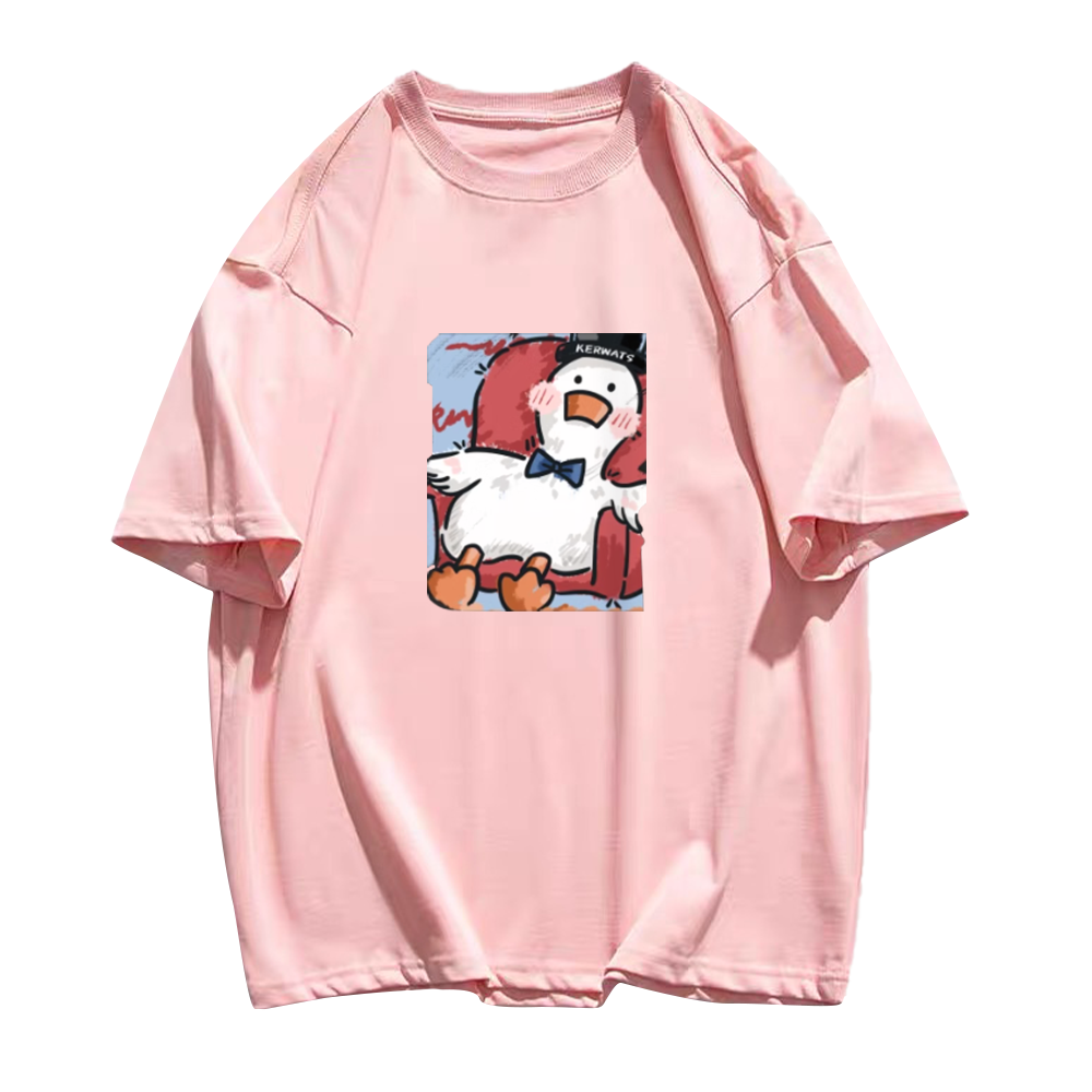 Oil Painting Sofa Duck T-Shirt