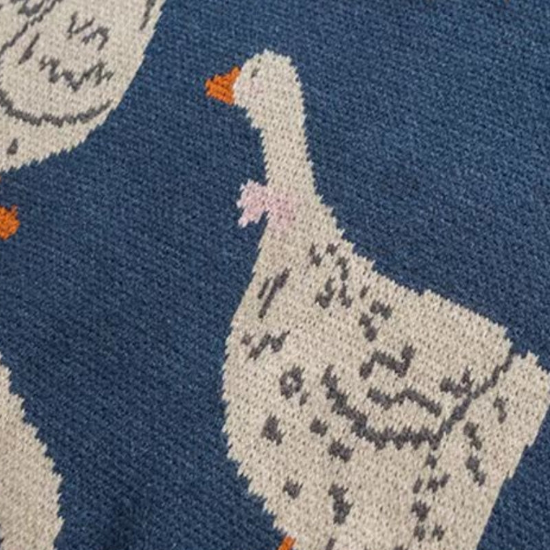 OOC' Urban Cute Duck Knit Sweater