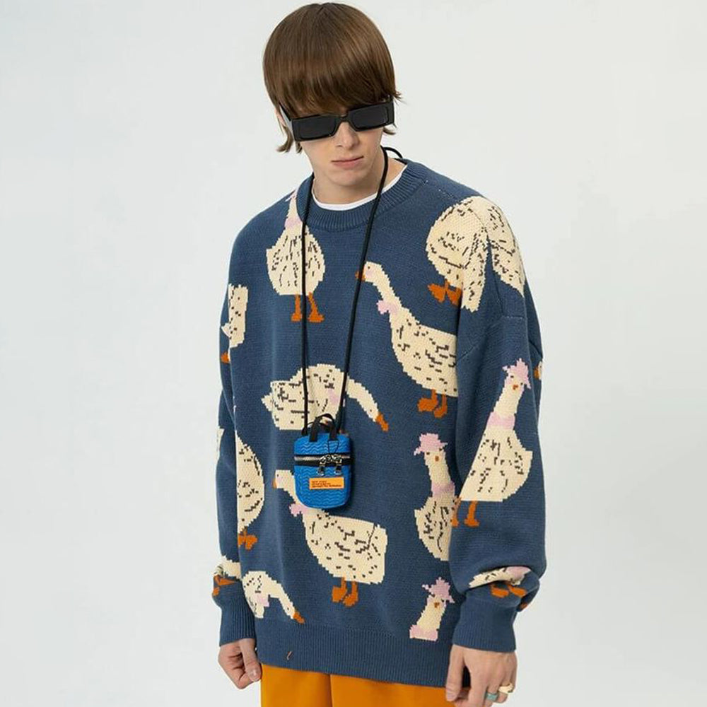 OOC' Urban Cute Duck Knit Sweater