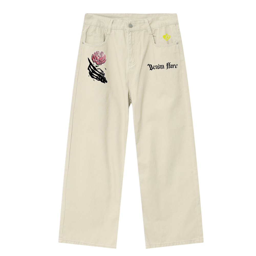 DF|Bone Hand Rose Jeans