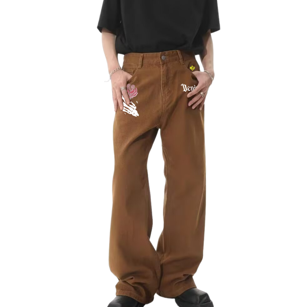 DF|Bone Hand Rose Jeans