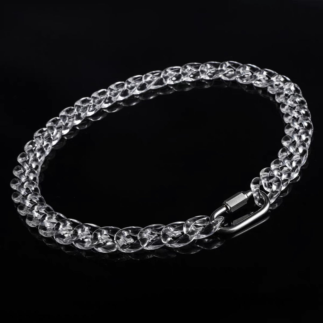 CE | High Street Clear Acrylic Necklace