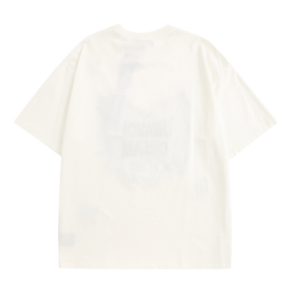 Butterfly Denim Patch T-Shirt