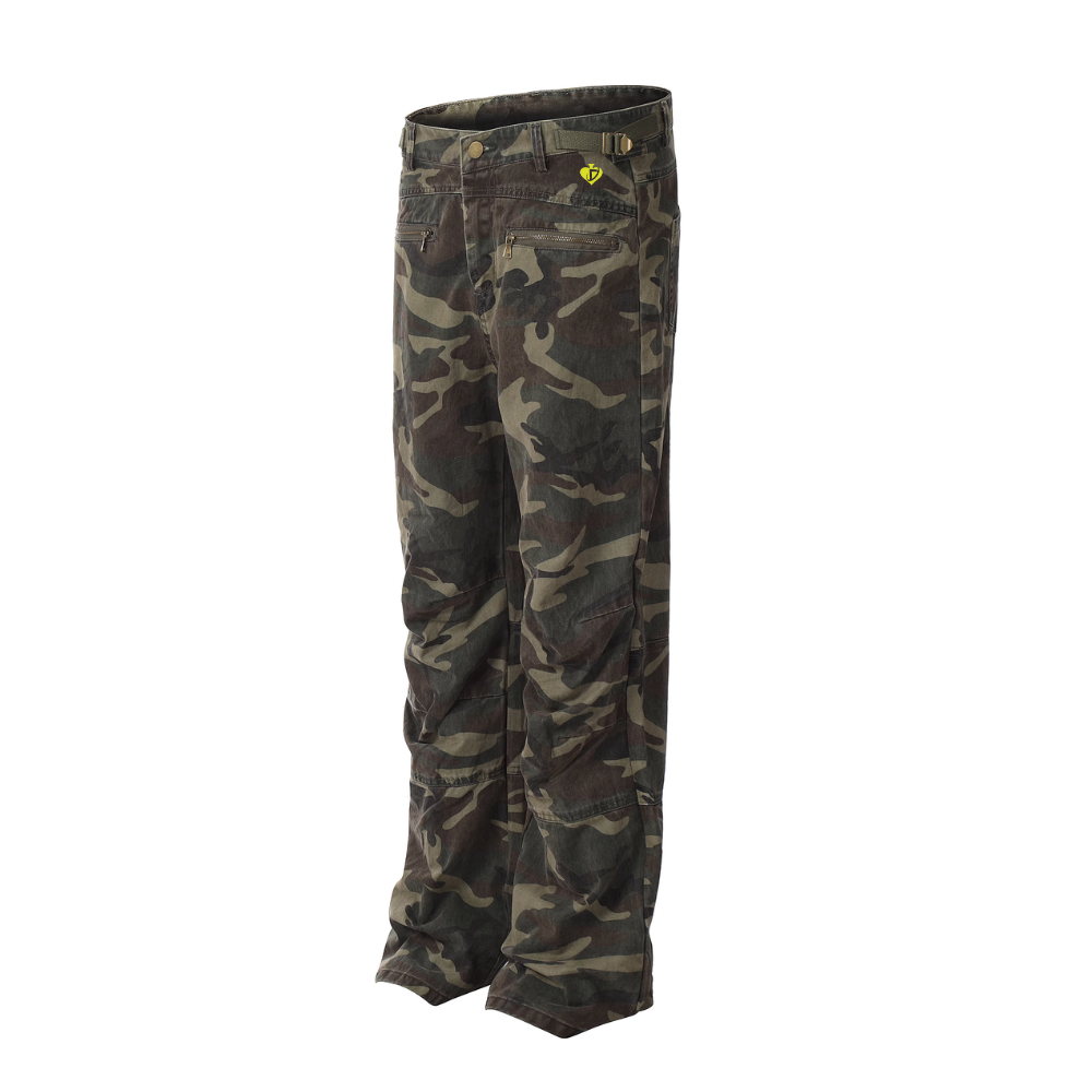 DF|Camo Zip Pockets Jeans