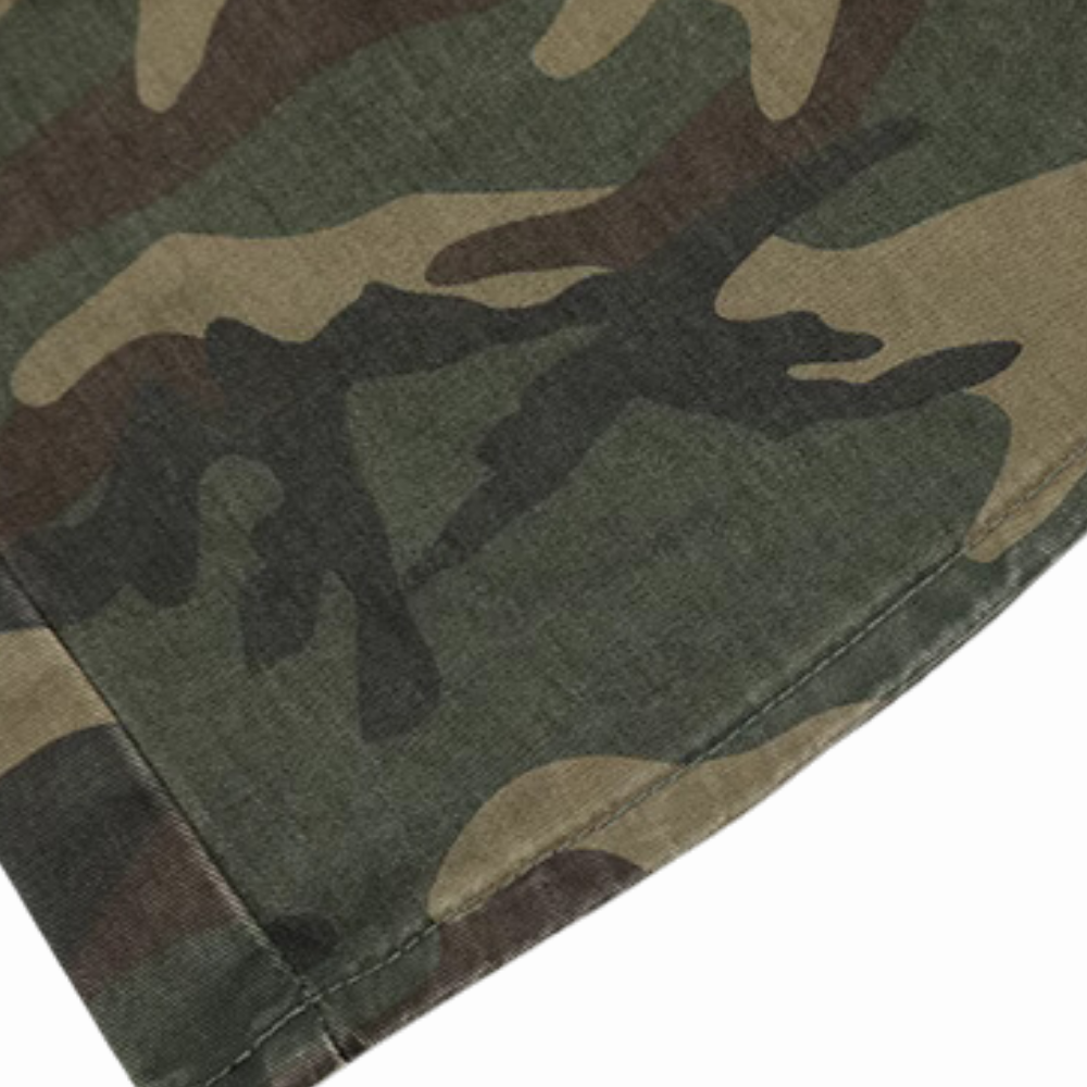 DF|Camo Zip Pockets Jeans