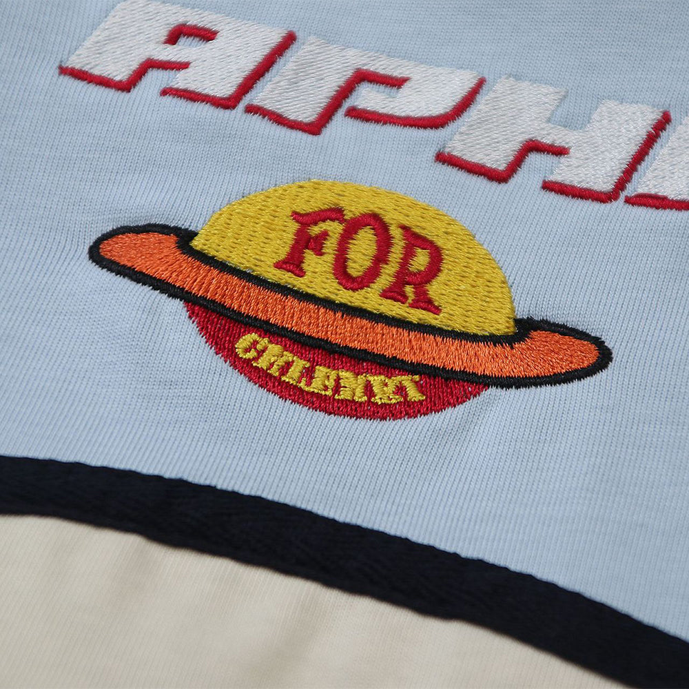 Evokyn Cartoon Patchwork Polo Shirt