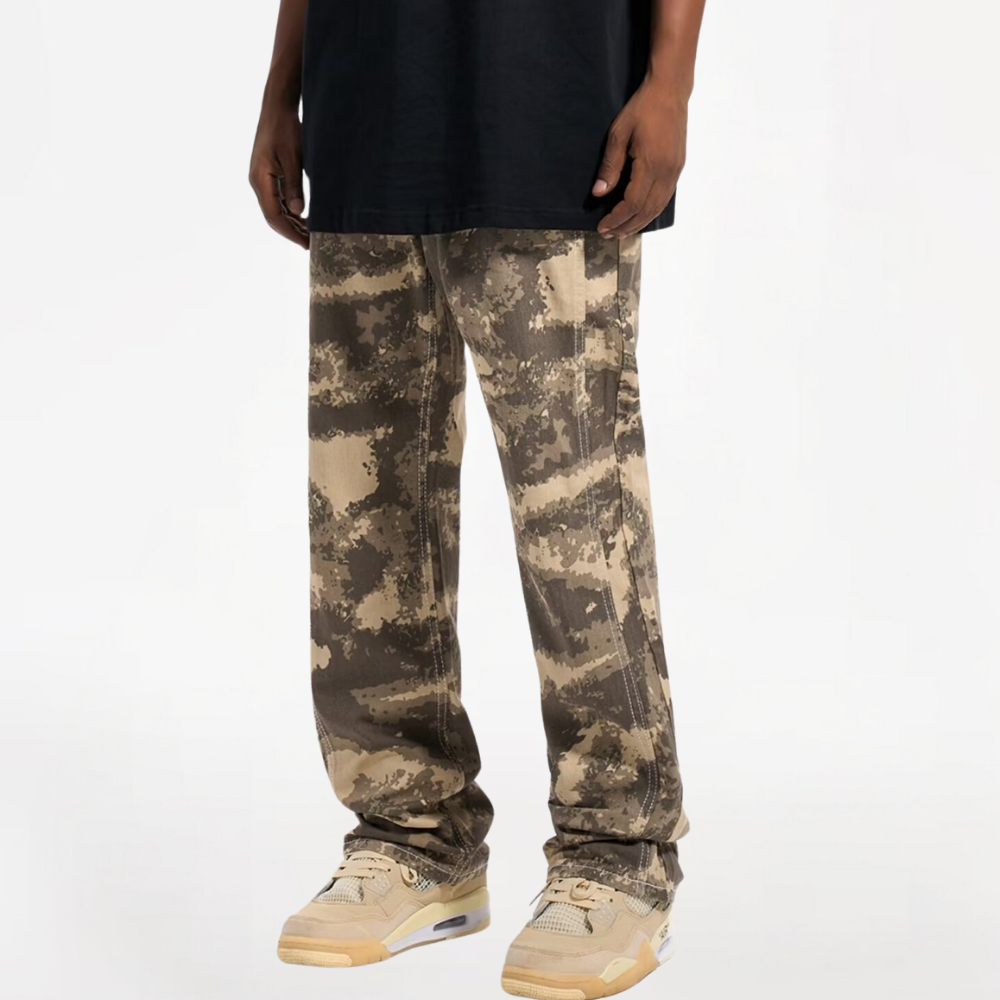 DF|Fall Leaf Yellow Camo Jeans