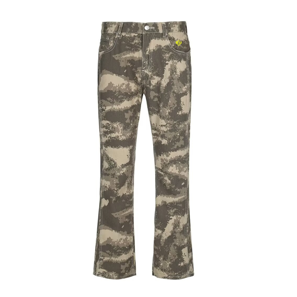 DF|Fall Leaf Yellow Camo Jeans