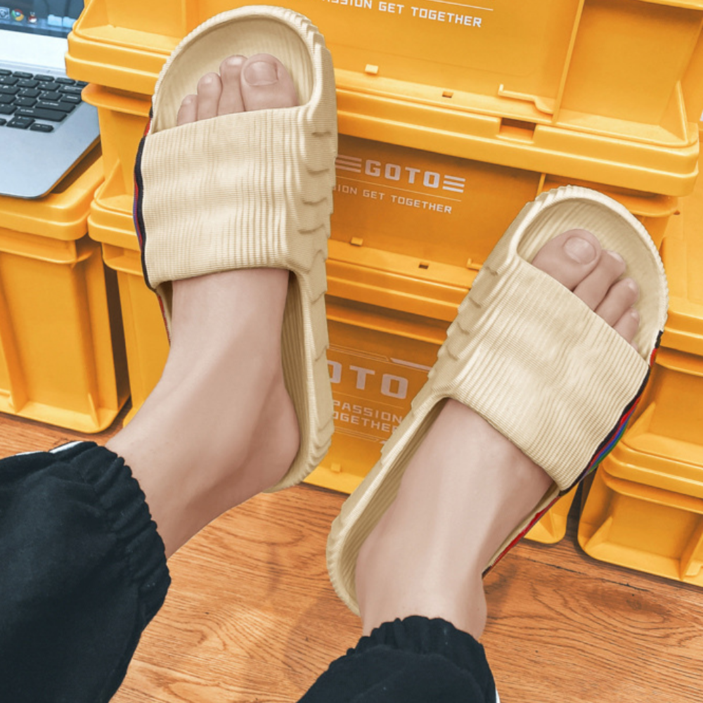 Urban Graffiti Anti-Slip Slippers
