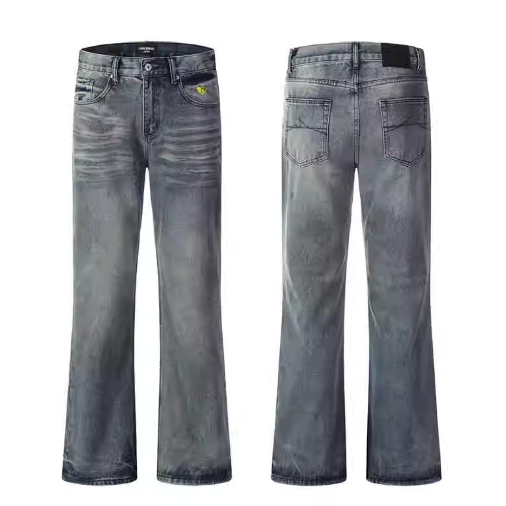 DF|Vintage Blue Whisker Jeans