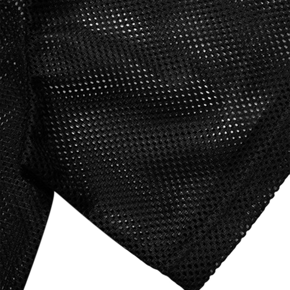 Evokyn Jersey Lucky Letter Print Quick Dry V-neck T-shirt