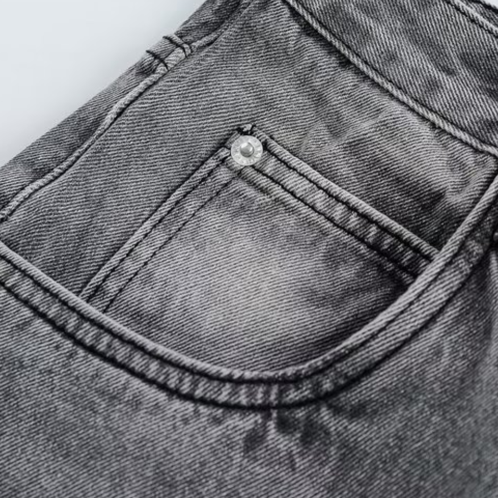 American Street Ripped Straight Jeans