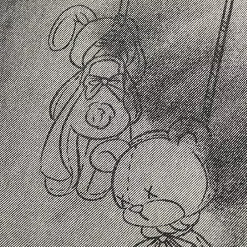 DF|Hip-Hop Graffiti Patch Jeans