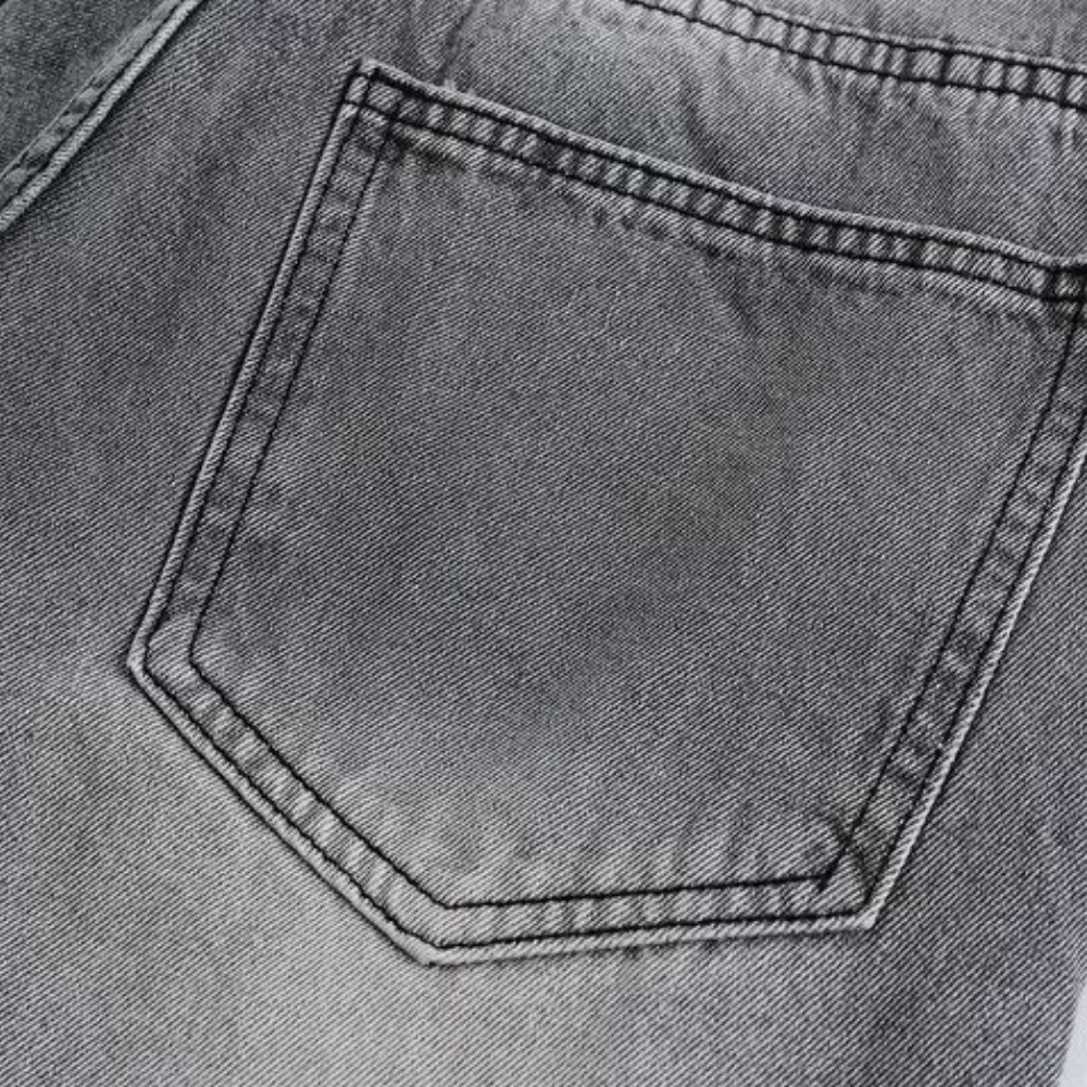 American Street Ripped Straight Jeans