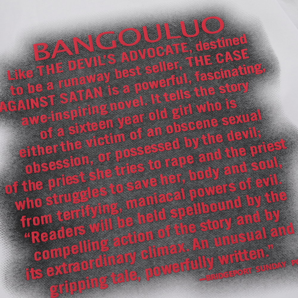 Red Foam Letter T-Shirt