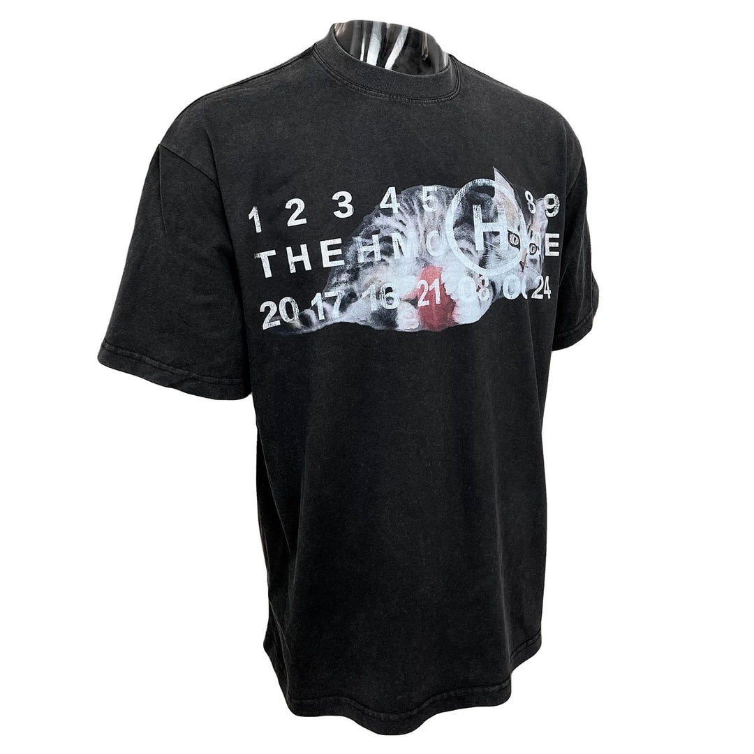 Unseen Echoes Time Traveler’s Cat Tee