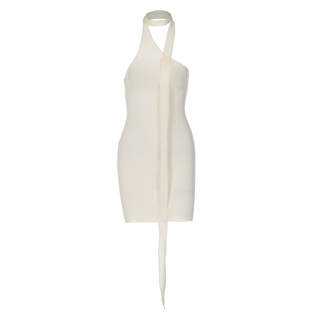 Women's Hot Girl Halter Slim Dress