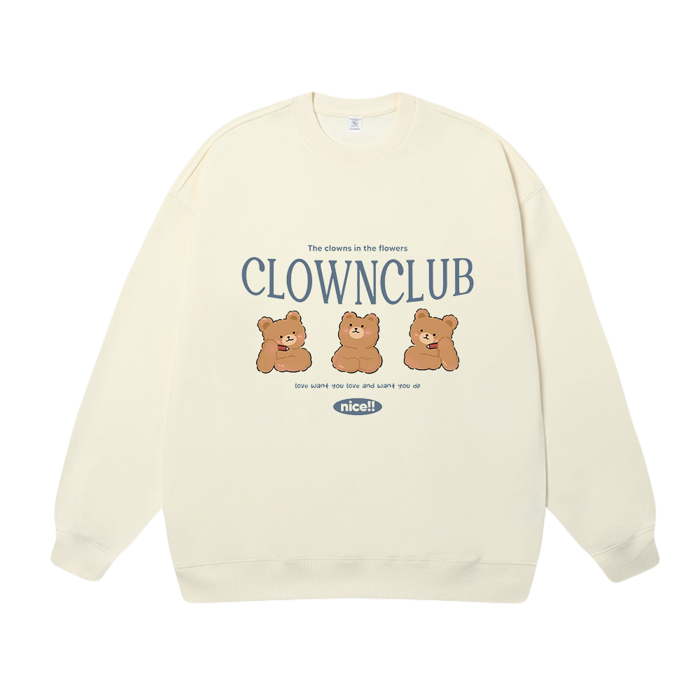 Clown Club Three Bears Sweatshirt