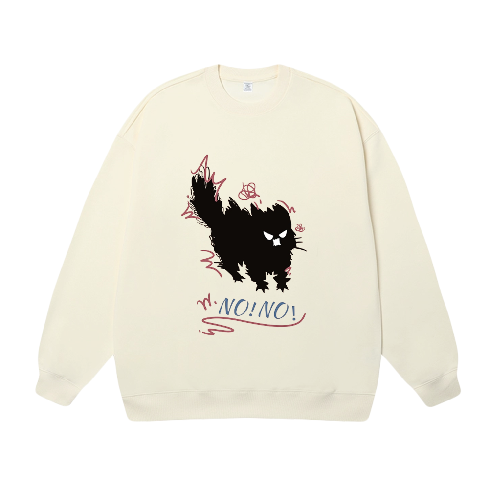 Frightened Cat Sweatshirt