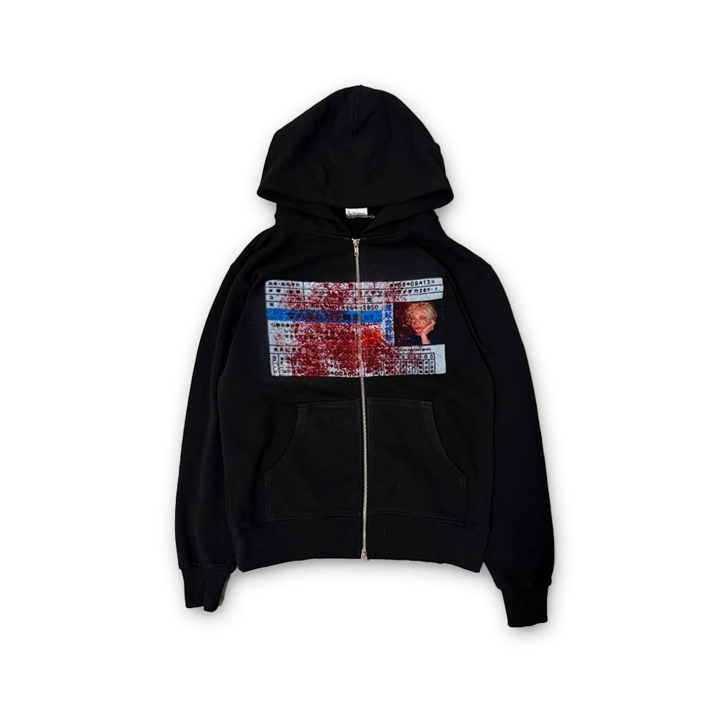 Evokyn Bloody NETT ID Zip Hoodie