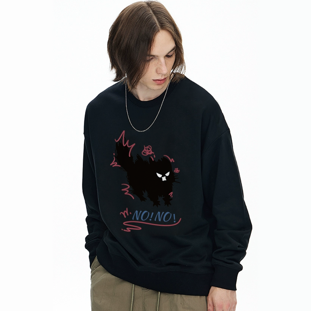 Frightened Cat Sweatshirt