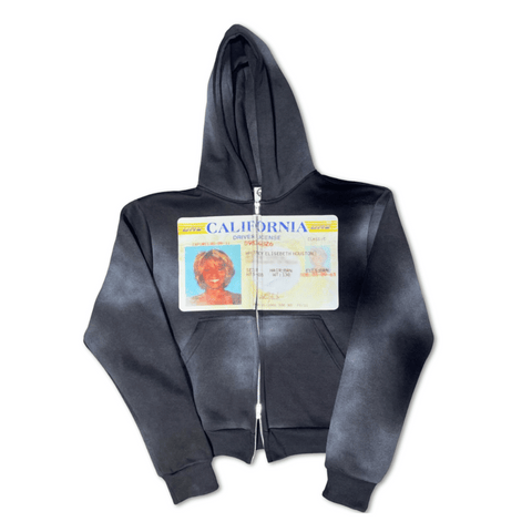 Evokyn Whitney Houston California ID Hoodie - Technique