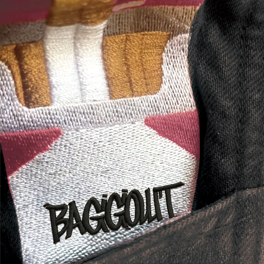 BAGGOUT Jeans Pink Smoke