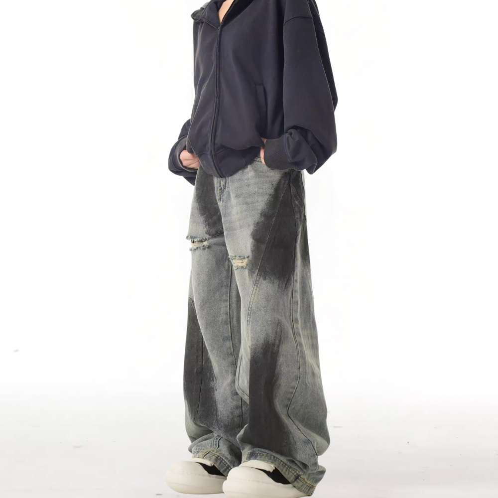 DF Vintage Graffiti Lantern Jeans