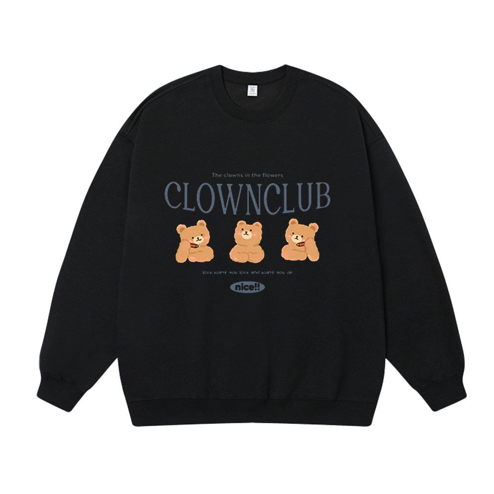 Clown Club Three Bears Sweatshirt