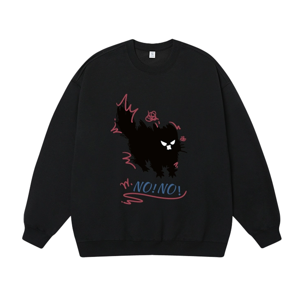 Frightened Cat Sweatshirt